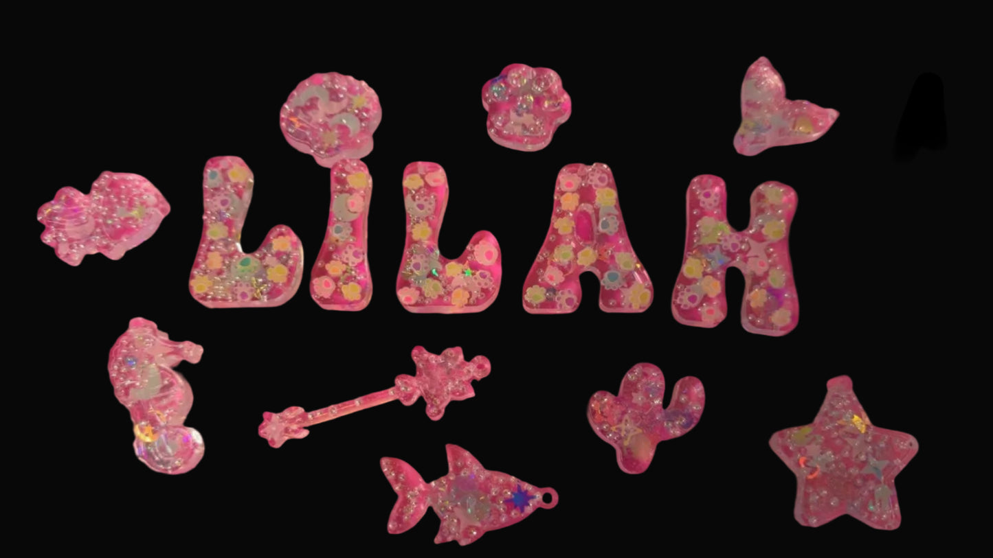 1" Letters (Flat Surface)