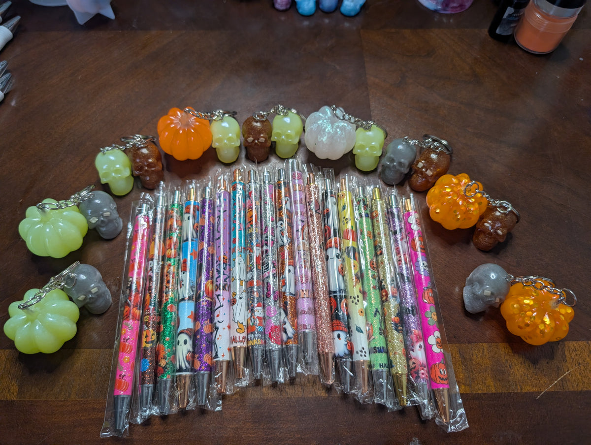 Halloween Pen and Keychain 20 Bundle COMING SOON