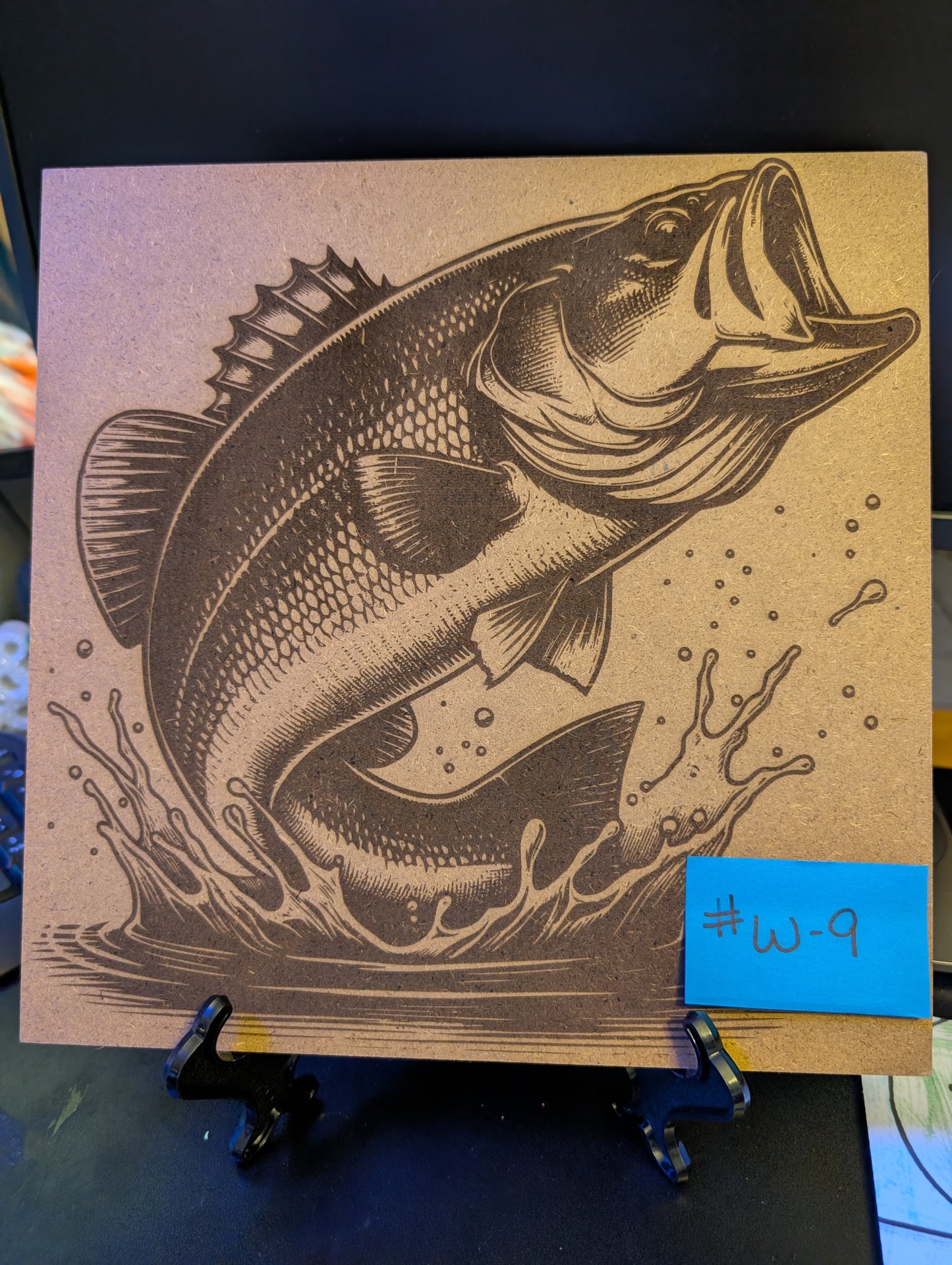 12x12 Pre-Made Burned Wood