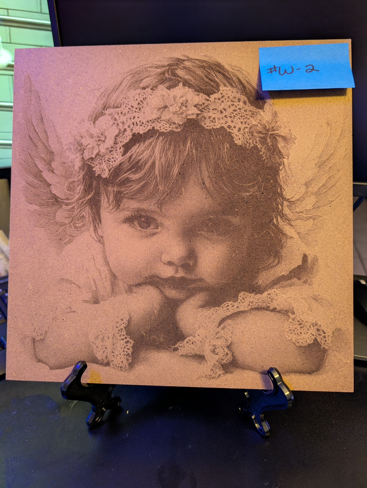 12x12 Pre-Made Burned Wood