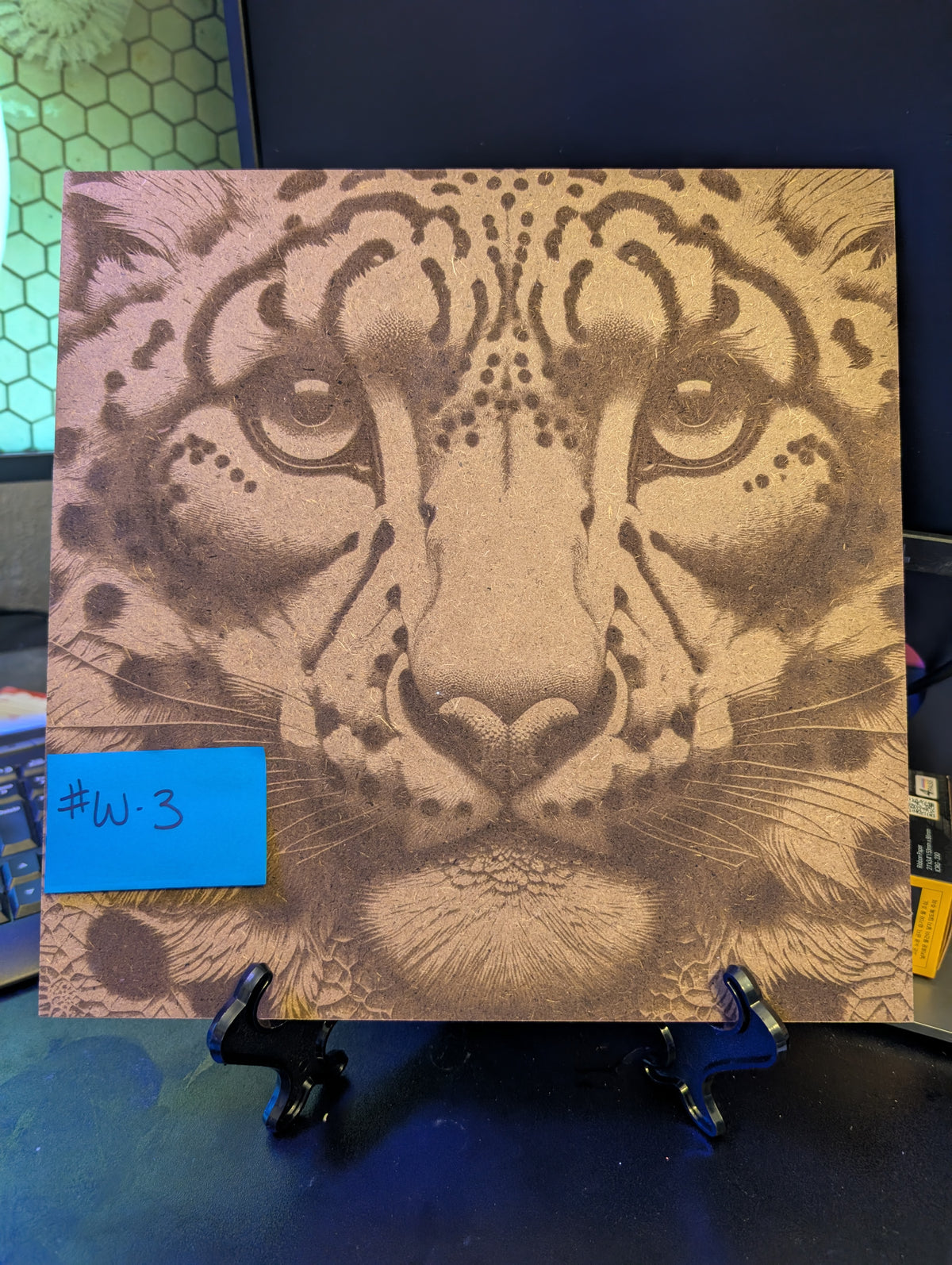 12x12 Pre-Made Burned Wood