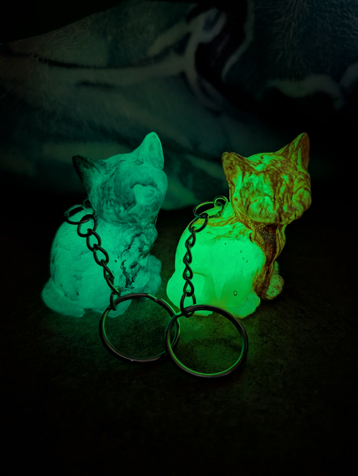 Halloween Sitting Mini Cat