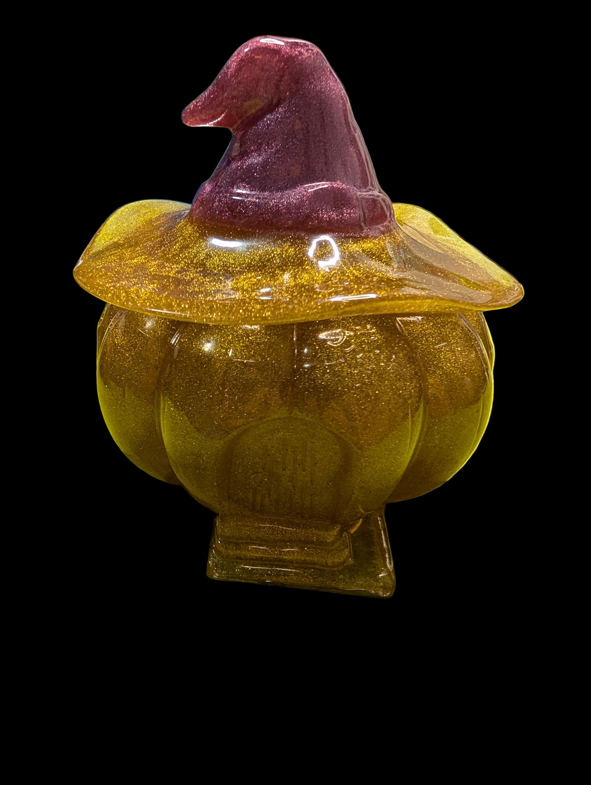 Witch Hat Pumpkin Jar