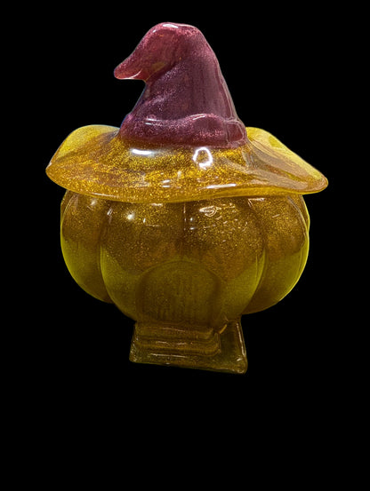 Witch Hat Pumpkin Jar