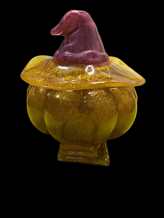 Witch Hat Pumpkin Jar