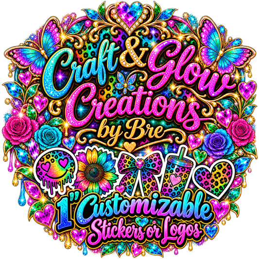 1" Customizable Stickers