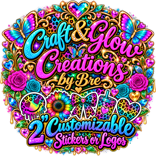 2" Customizable Stickers