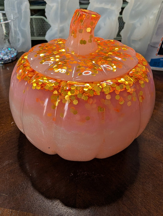 Lg Pumpkin Jar #1