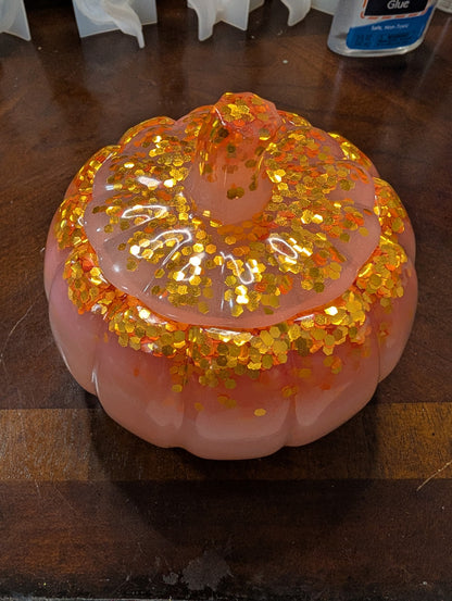 Lg Pumpkin Jar #1