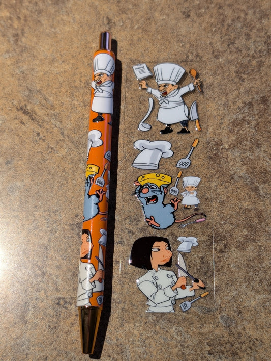 Ratatouille Orange Pen #30
