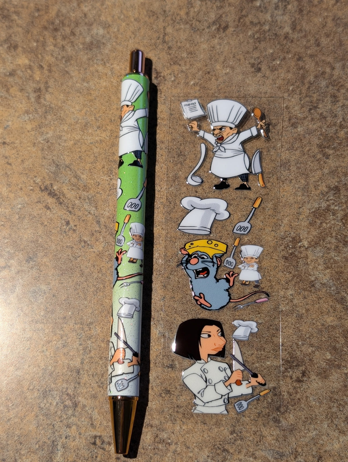 Ratatouille White Pen #29