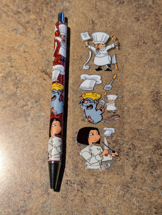 Ratatouille Glitter Pen #28