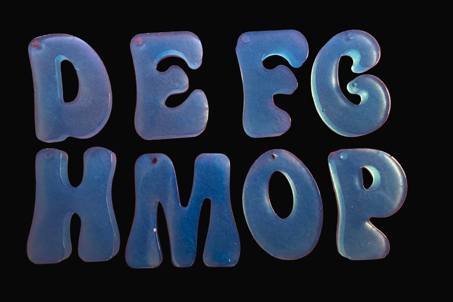 1" Letters (Flat Surface)