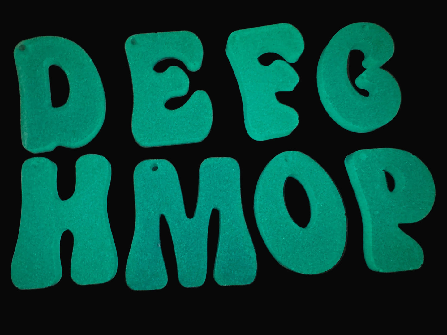 1" Letters (Flat Surface)