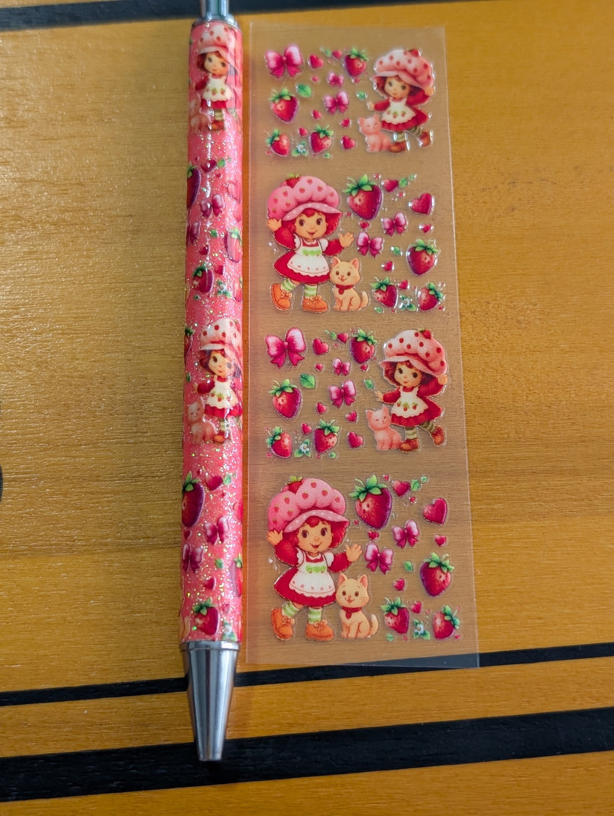 Strawberry Shortcake Pink Pen #44