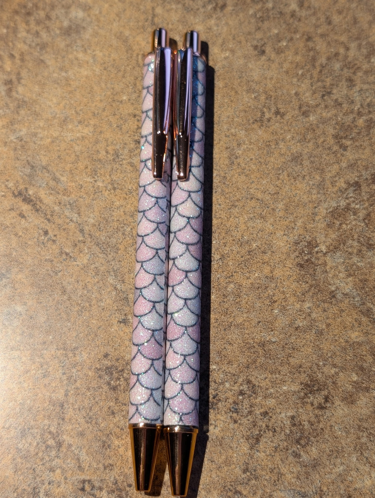 Pastel Mermaid Pen with Clip #71