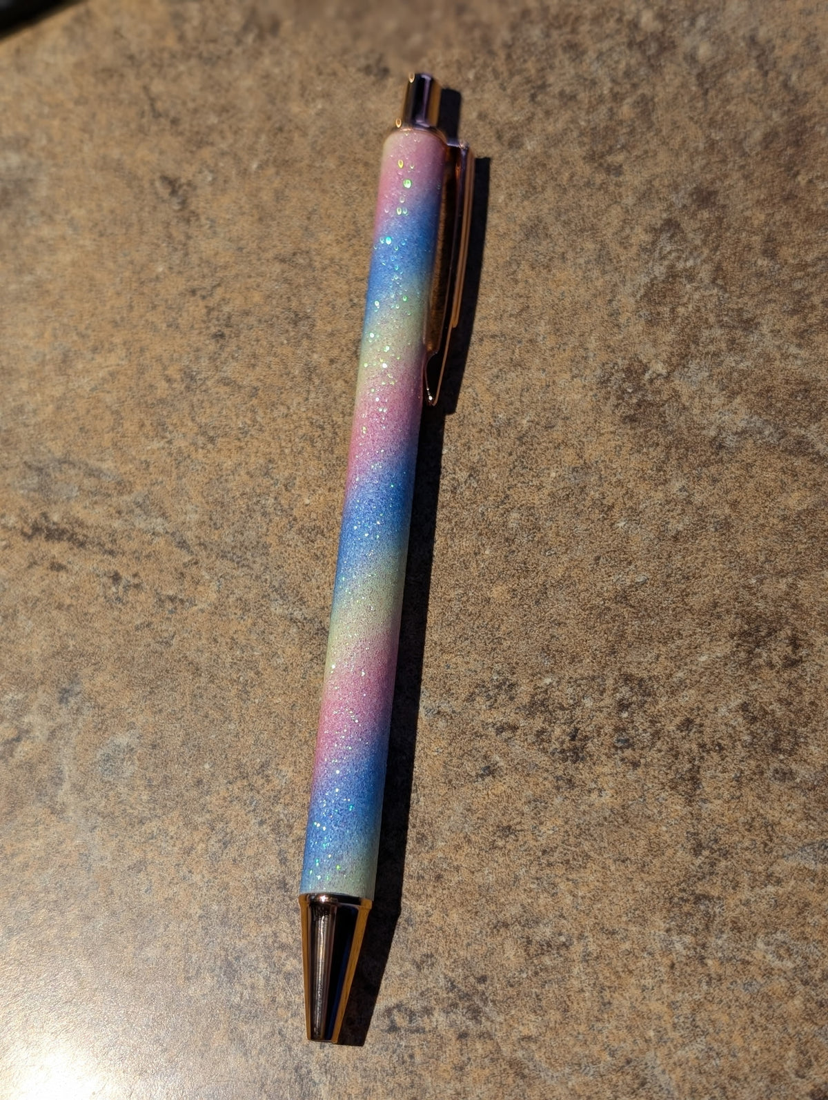 Rainbow Pen with Clip #76