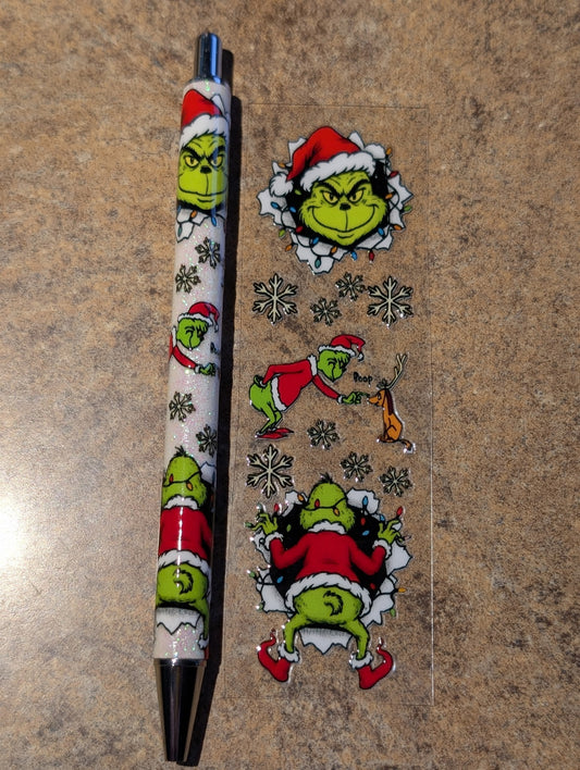 Grinch White Pen #55