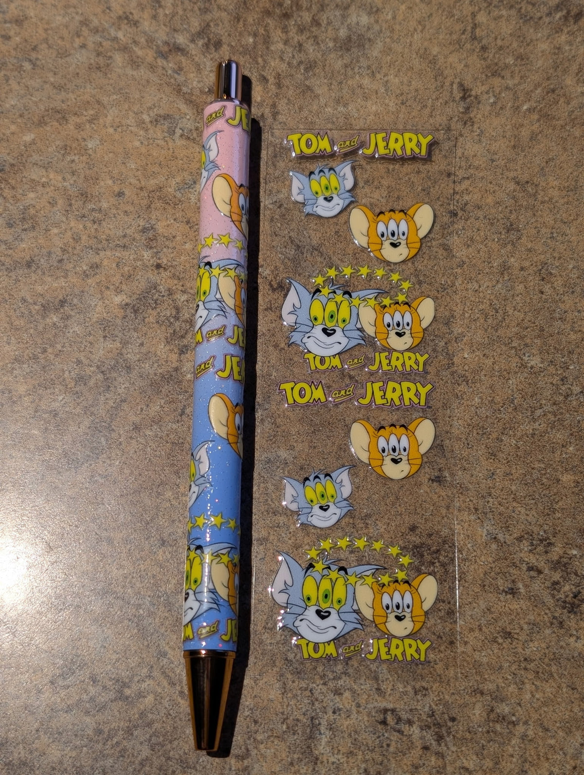 Tom and Jerry Ombre Pen #57