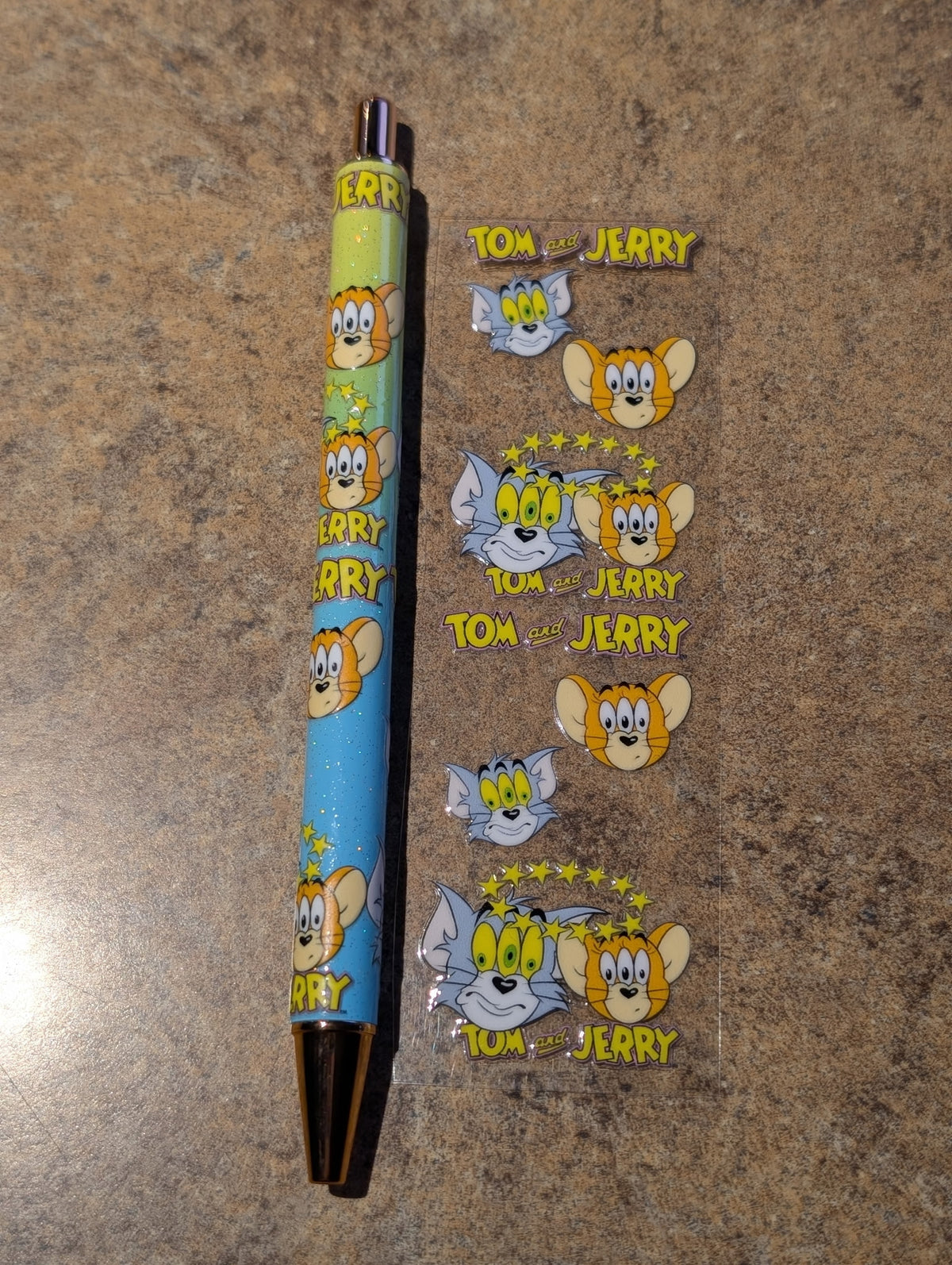 Tom and Jerry Ombre Pen #58