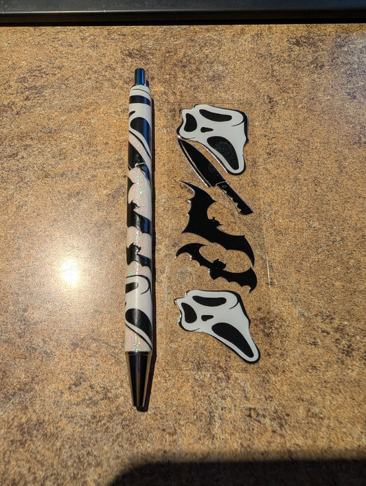 Halloween White Pen #7
