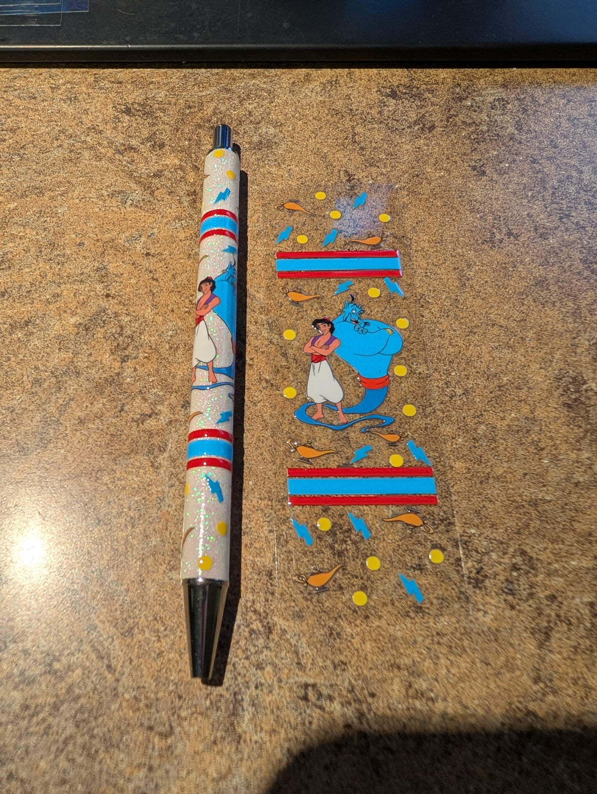 Aladan White Pen #17
