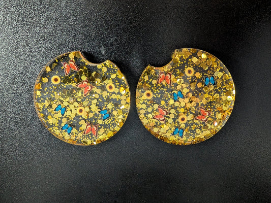 Butterfly Car Coasters (small)