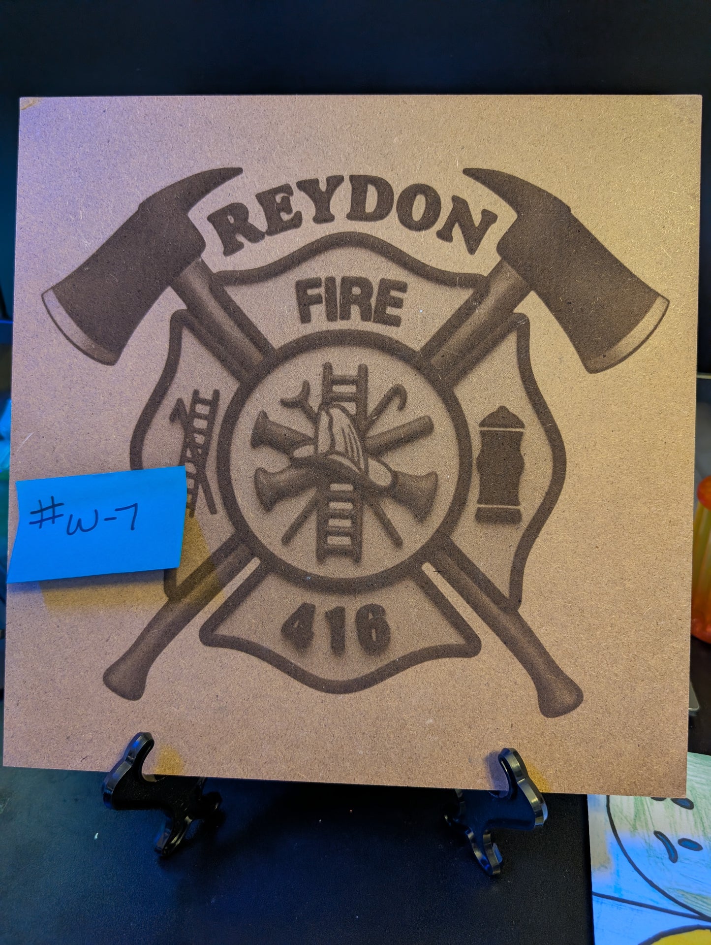 12x12 Pre-Made Burned Wood