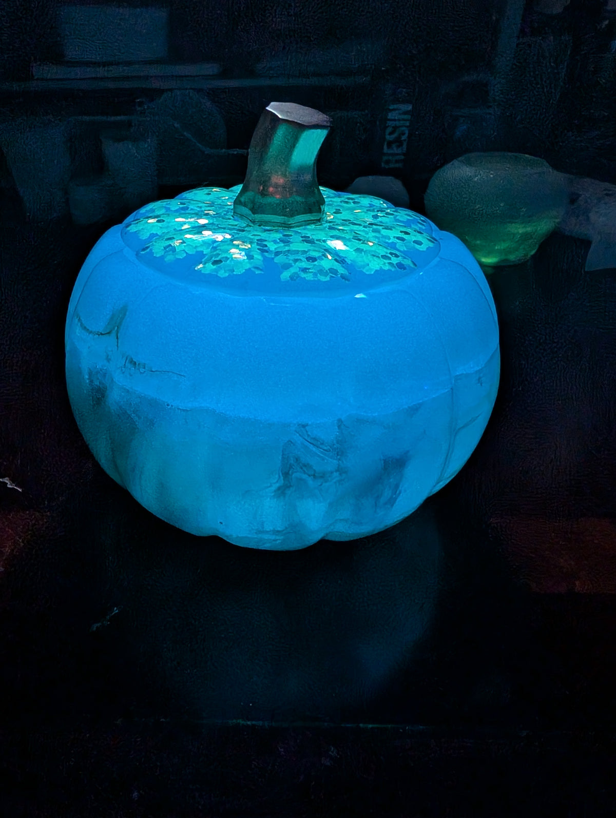 Lg Pumpkin Jar #4