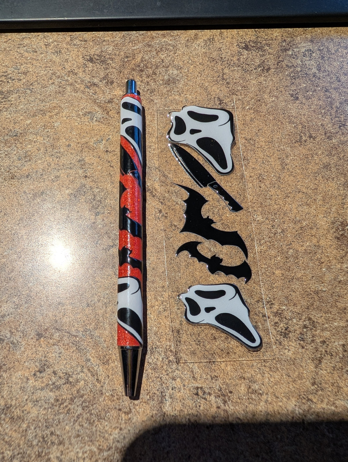 Halloween Glitter Pen #6