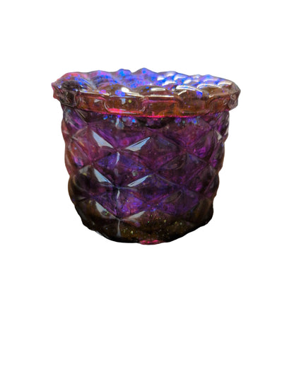 Diamond Jar Pink and Purple Glitter Shift