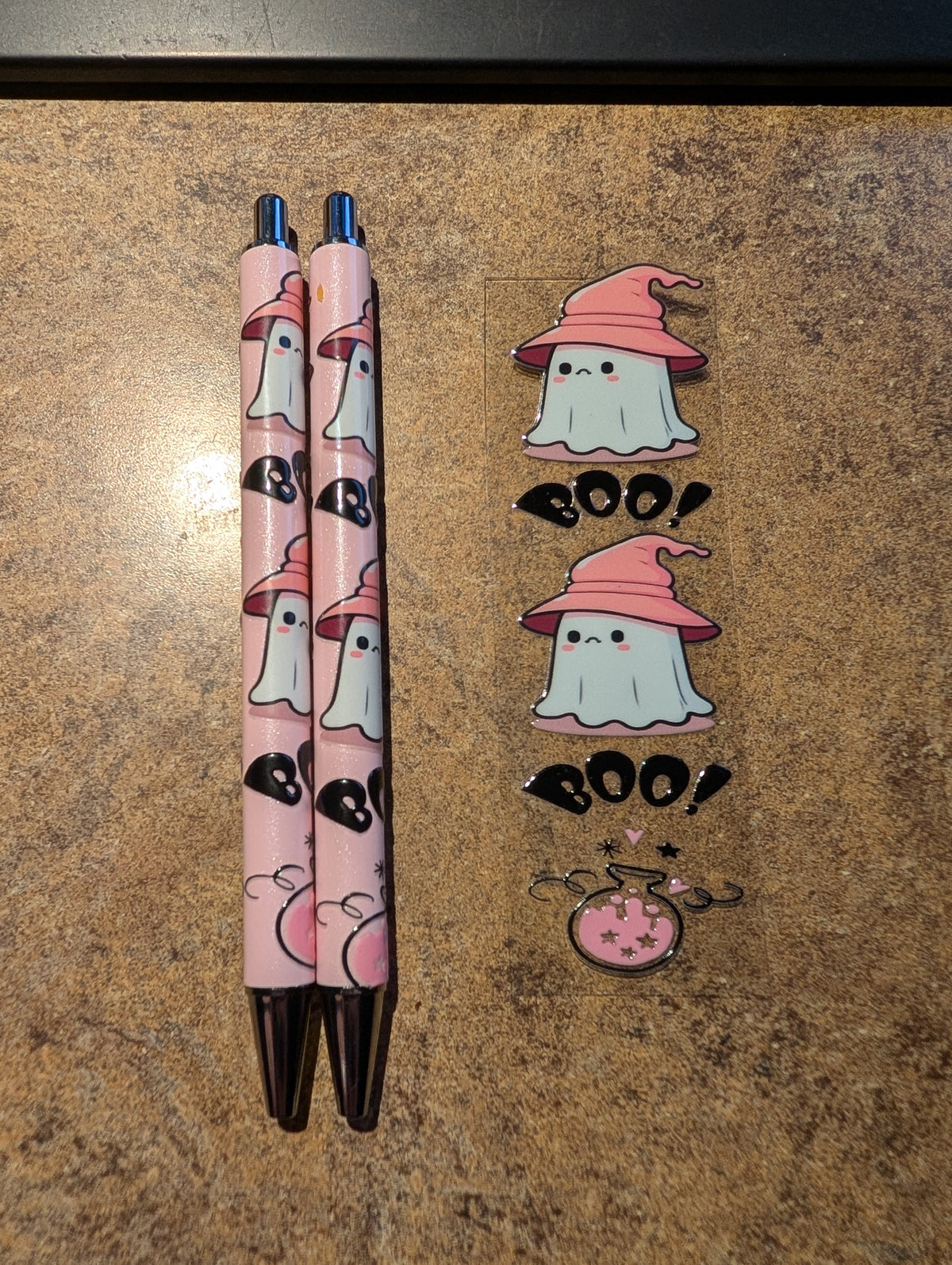 Halloween Pink Pen #10