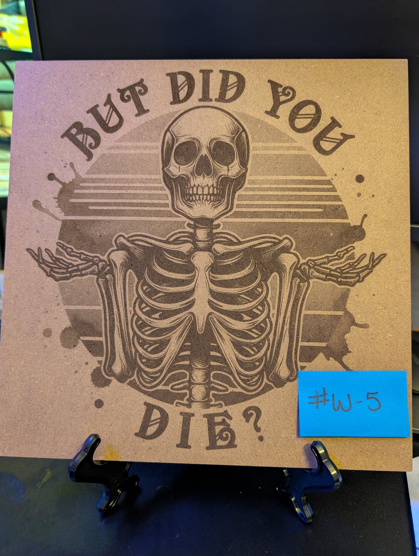 12x12 Pre-Made Burned Wood