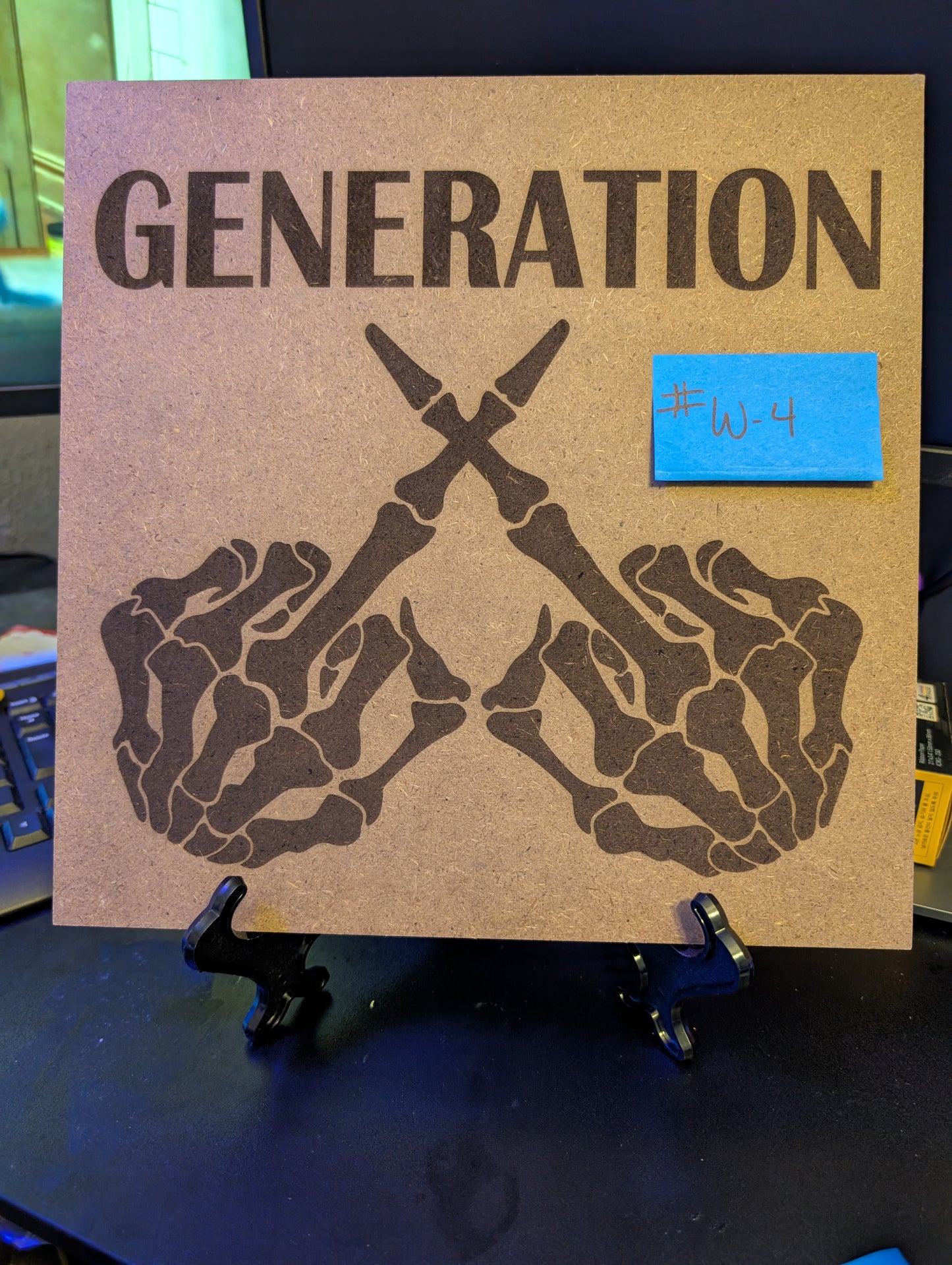 12x12 Pre-Made Burned Wood