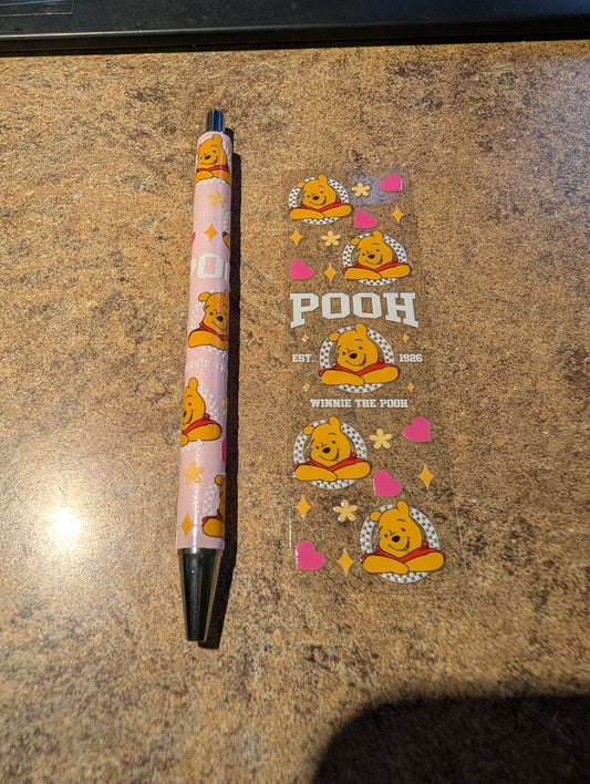 Pooh Pink Pen #16