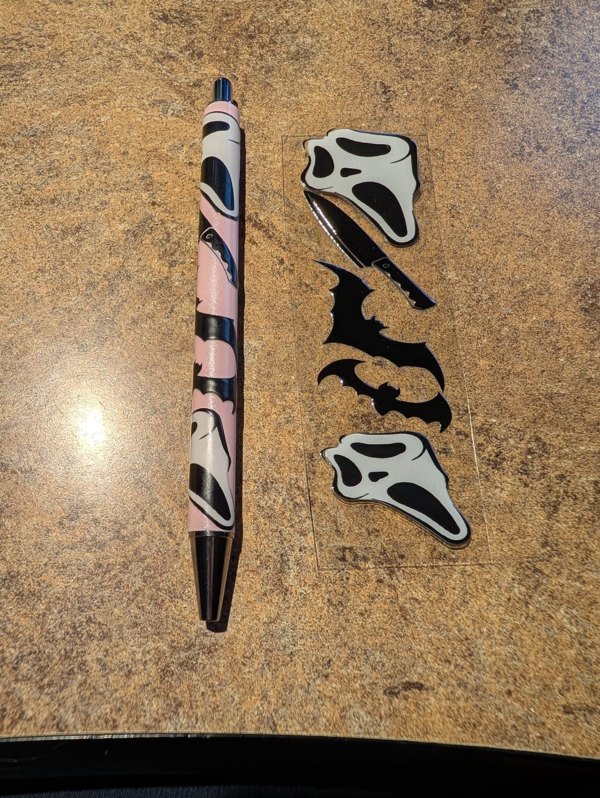 Halloween Pink Pen #9
