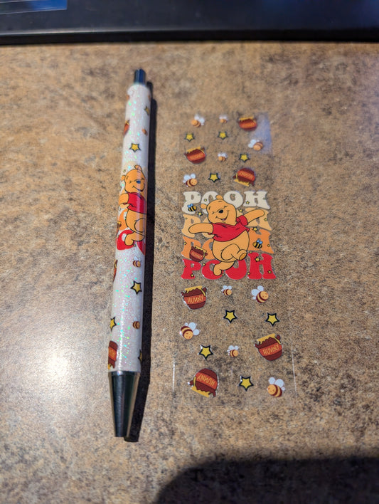 Pooh White Pen #20