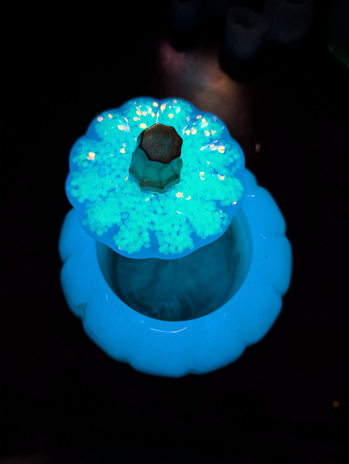 Lg Pumpkin Jar #4