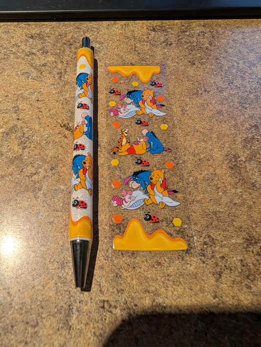 Pooh White Pen #13